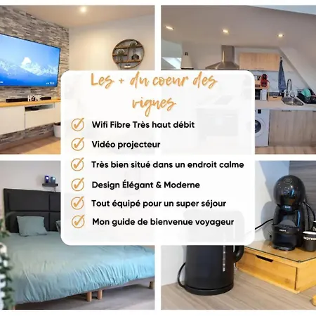 Au Cœur Des Vignes Proche Disneyland Apartment *